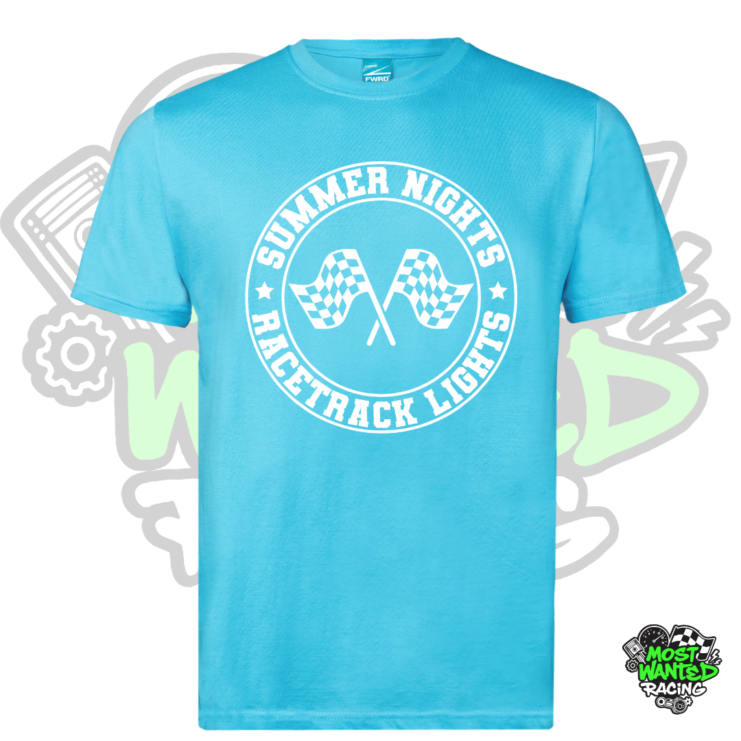 Summer Nights Racetrack Lights T-Shirt