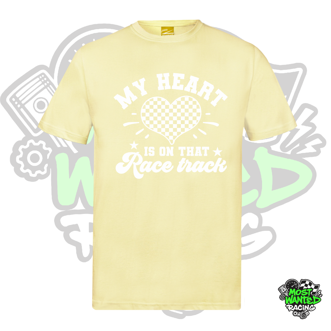 My Heart Is On That Racetrack T-Shirt