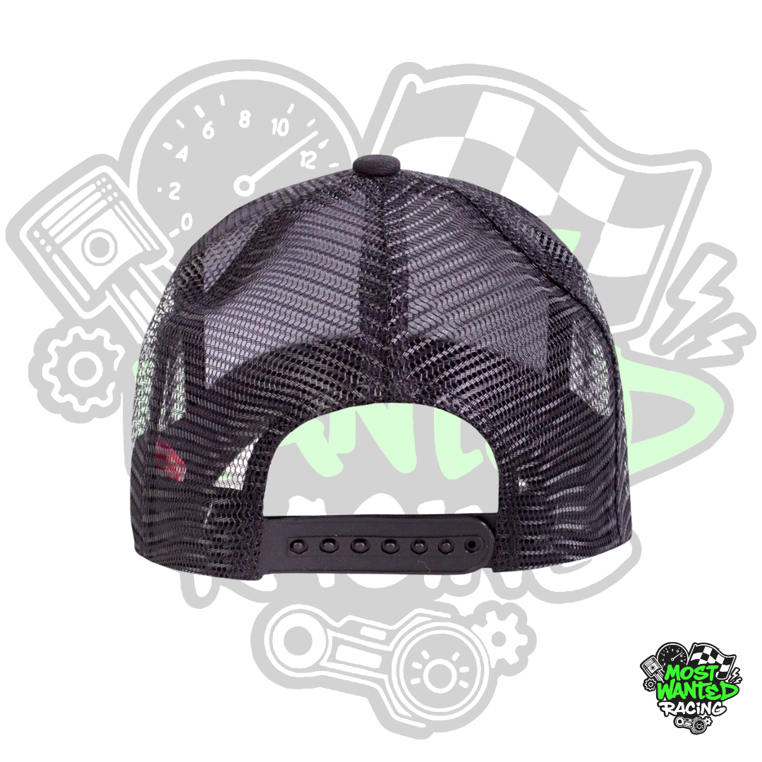 Most Wanted Racing Trucker Cap - Black