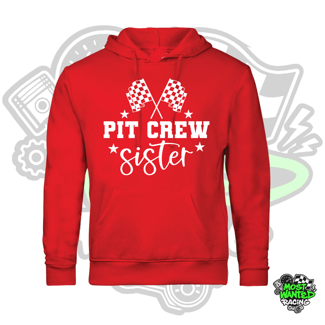 Pit Crew Sister Hoodie
