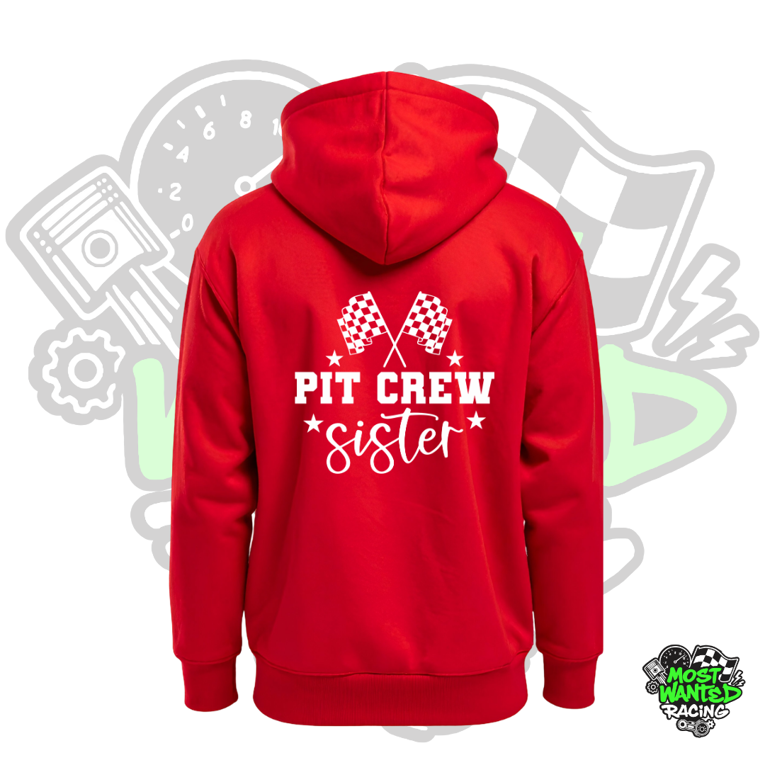 Pit Crew Sister Hoodie