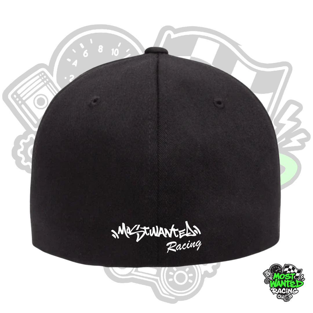 Most Wanted Racing Flexfit Cap - Black