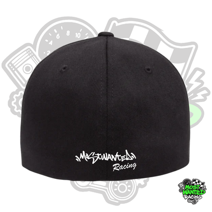 Most Wanted Racing Flexfit Cap - Black