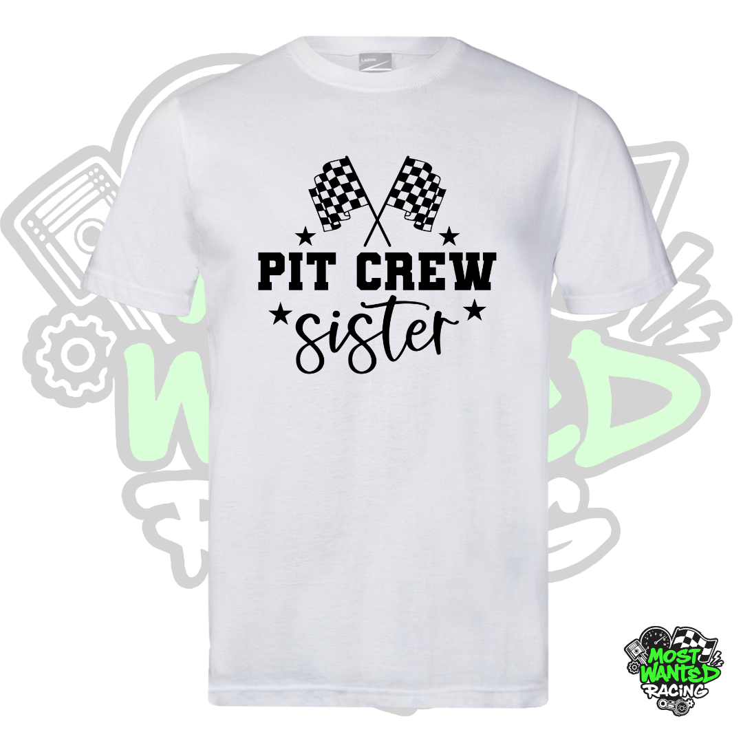 Pit Crew Sister T-Shirt