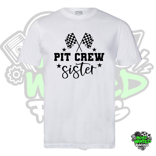 Pit Crew Sister T-Shirt