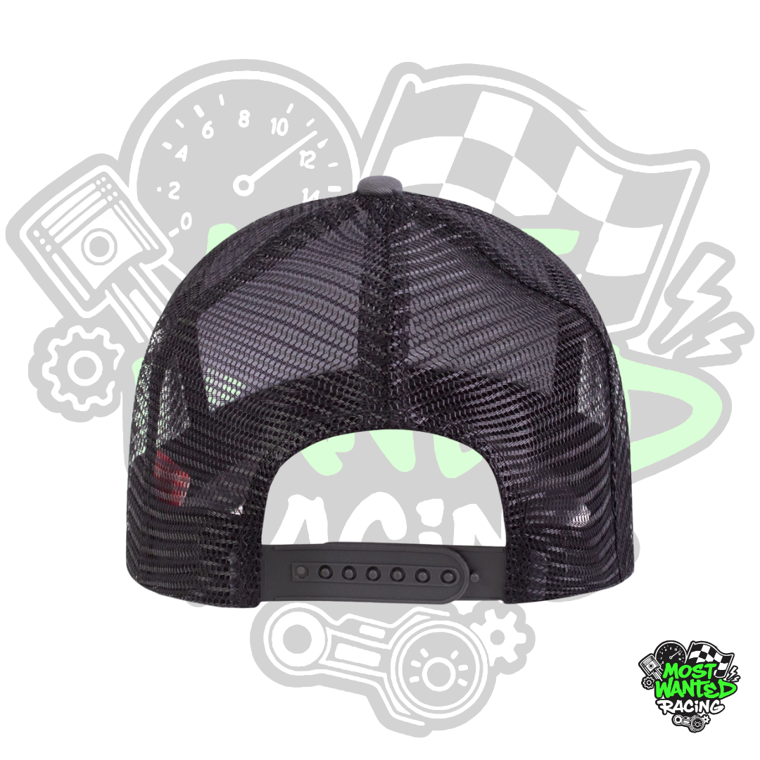 Most Wanted Racing Trucker Cap - Grey