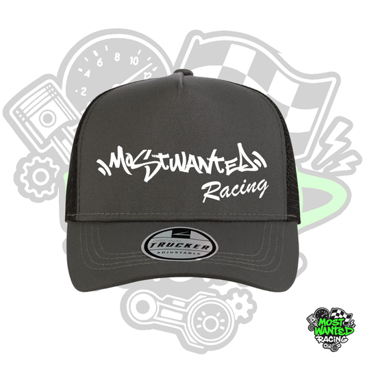 Most Wanted Racing Trucker Cap - Grey