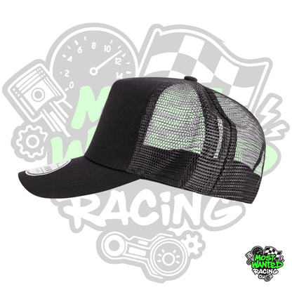 Most Wanted Racing Trucker Cap - Black