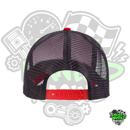Most Wanted Racing Trucker Cap - Red