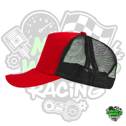 Most Wanted Racing Trucker Cap - Red